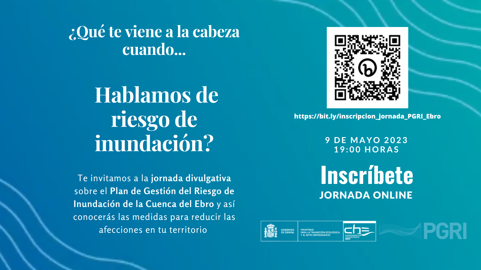 Jornada divulgativa sobre el Plan de Gestión del Riesgo de Inundación de la Cuenca del Ebro Jornada divulgativa sobre el Plan de Gestión del Riesgo de Inundación de la Cuenca del Ebro