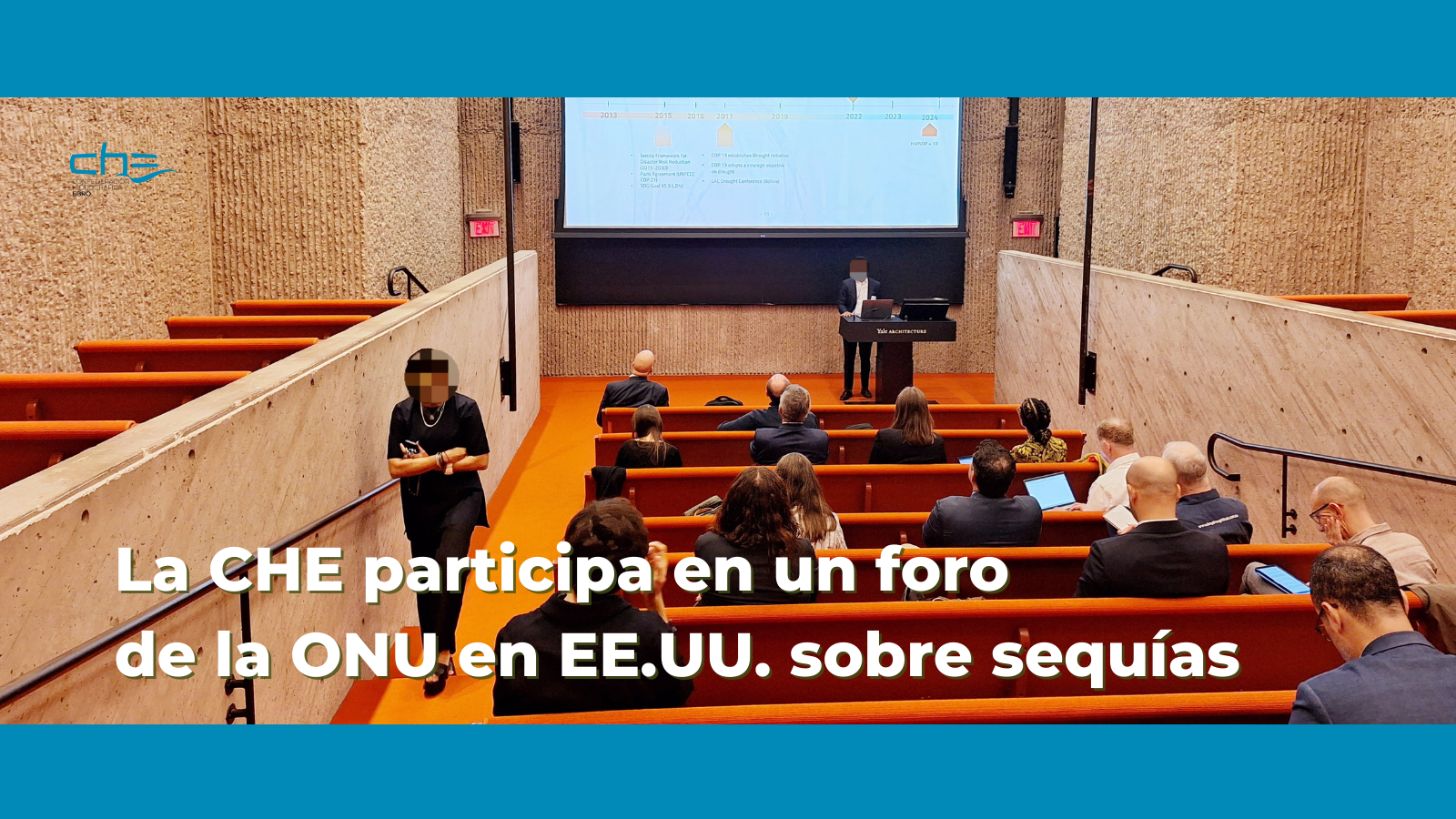 Image d\'actualité - La Confederación Hidrográfica del Ebro participa en un foro de Naciones Unidas en EE.UU. sobre sequías