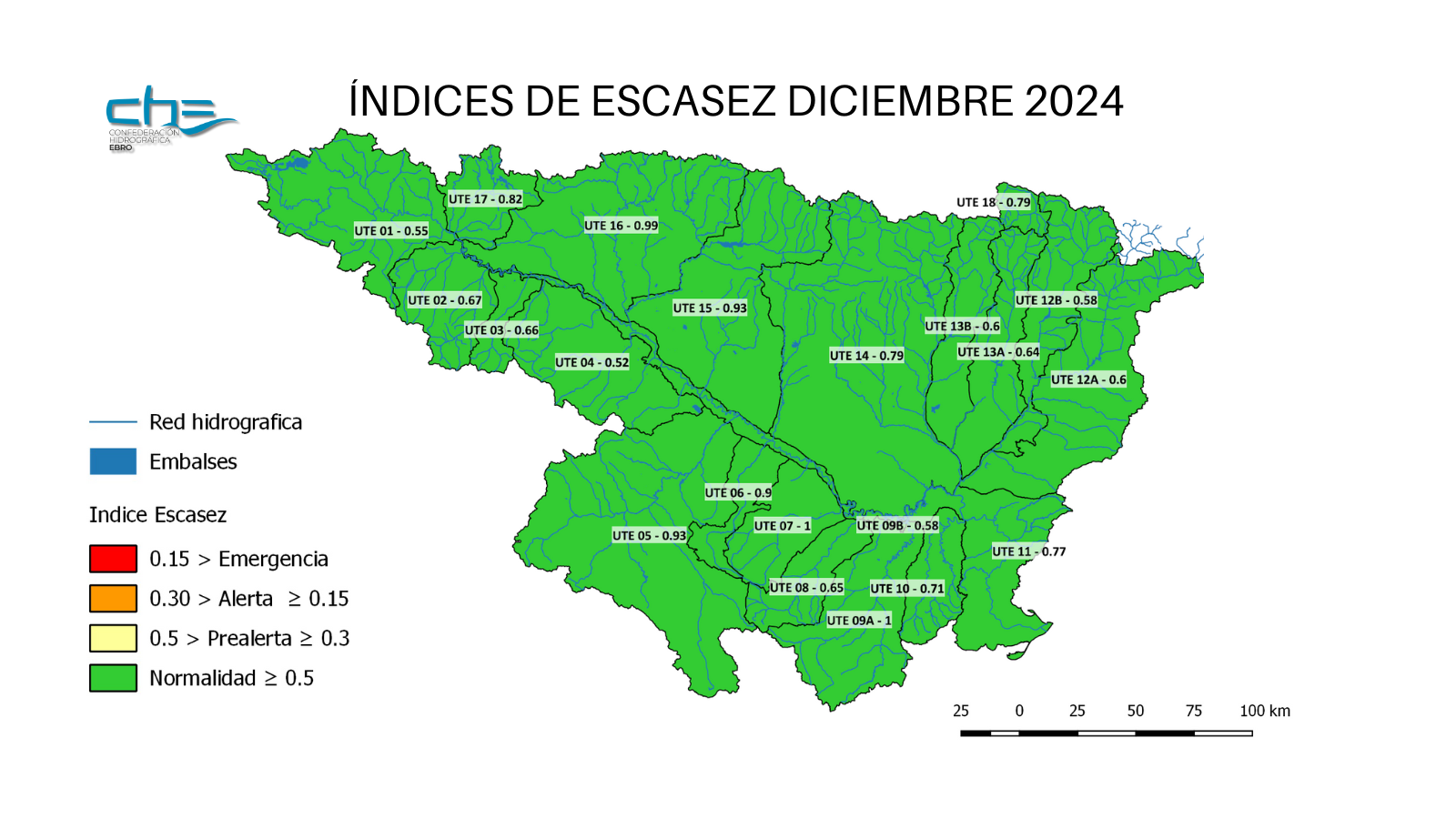 Imagen noticia - Informe de índices de sequía a 31 de diciembre de 2024